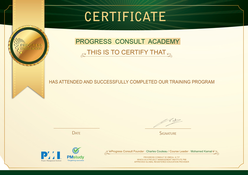 [SC.academy] PMP® Certification Training - Progress Academy